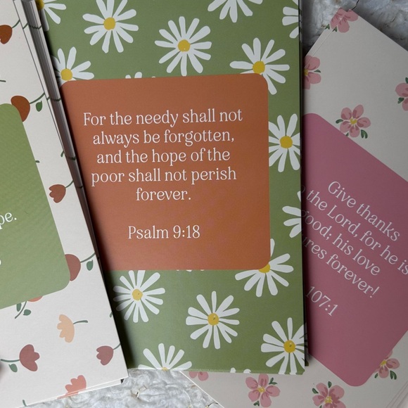 Verse Cards 64 prayer reflection card bible verbs - Picture 5 of 8